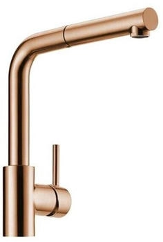 Naber LINEA Küchenarmatur Arco 2 ausziehbarer Auslauf kupferfarbig (5011271)