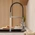 Hansgrohe Küchenarmatur Talis Select M54 ausziehbar schwenkbar edelstahl gebürstet/schwarz