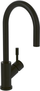 Villeroy & Boch Armatur Umbrella Flex Edelstahl massiv Design Matt Black (92540006)