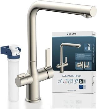 Sch&uuml;tte AQUASTAR PRO Trinkwasser- mit Filtersystem edelstahloptik edelstahloptik (99805)