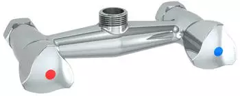 Delabie Wand-Zweigriffarmatur G 3/4 MA 150 (G6493)