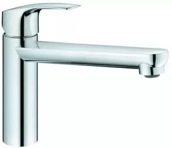 GROHE Eurosmart Einhand-Sp&uuml;ltischarmatur Niederdruck mittelhoch chrom (1012330000)