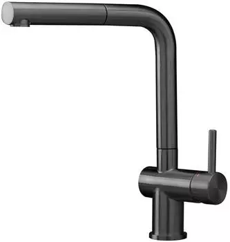Reginox Cedar Küchenarmatur mit Auszug, schwenkbar, Gun Metal (R38772)