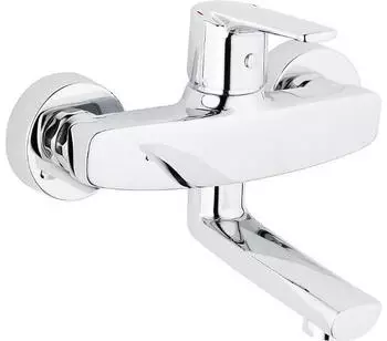 Heinrichschulte Alpha 300 Wand-Sp&uuml;ltischmischer Schwenkauslauf, chrom (Z059811-00010)