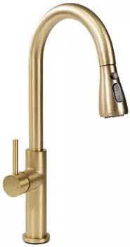 Rea Nest K&uuml;chenarmatur Geb&uuml;rstetes Gold Messing (REA-B6600)