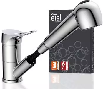 Eisl Verona Sp&uuml;ltischarmatur Niederdruck 360&deg; schwenkbar Chrom (NI183VECR-LP)