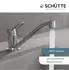 Schütte Birte Spültischarmatur 360° schwenkbar Chrom Hochdruck (75208)