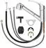 Lenz Elektronik KELA Küchenarmatur Niederdruck, herausziehbare Handbrause, chrom (44840302)