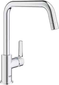 GROHE QuickFix Start Einhand-Sp&uuml;ltischbatterie Vorfenstermontage Chrom (30630000)