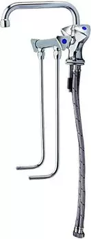 BieTal Sp&uuml;ltischarmatur Hochdruck 2 Becken 30cm Untersp&uuml;lung (5750)