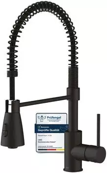 Lenz Elektronik KALANI&sup2; K&uuml;chenarmatur Schwarz Matt (46070351)