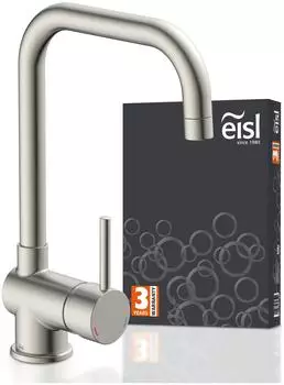 Eisl Futura Sp&uuml;ltischarmatur Einhebelmischer Edelstahloptik (NI182GANI)