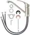 Lenz Elektronik KELA Niederdruck-Küchenarmatur mit Handbrause, Messing, Nickel-Matt (44840322)