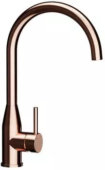 Schock KAVUS Einhebelmischer Festauslauf, copper geb&uuml;rstet (559000COB)
