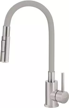 Deante Neo Küchenarmatur, gebogener Auslauf, 2 Strahlarten (BOC_S740)