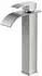 LuxusKollektion Wasserfall Waschtischarmatur Einhandmischer 220mm, gebürstetes Nickel