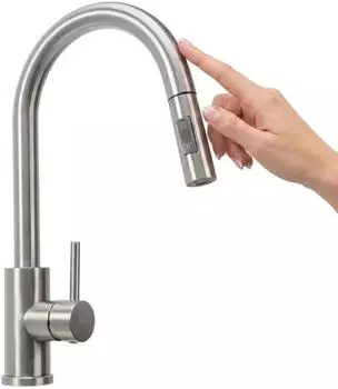 Rea Fresh Touch Küchenarmatur gebürstetes Nickel (REA-B6735)