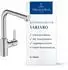 Villeroy & Boch Variaro Küchenarmatur Hochdruck, ausziehbare Brause, chrom (TVK13100100061)