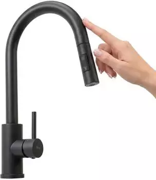 Rea Fresh Touch Küchenarmatur schwarz (REA-B6734)