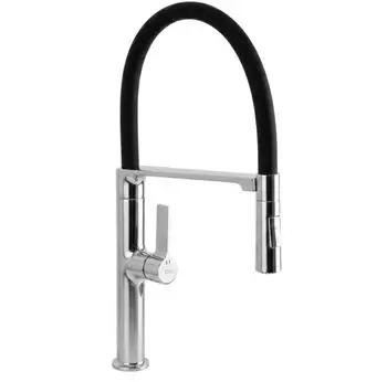 Rea Lago Küchenarmatur Standarmatur chrom-schwarz (REA-B9332)