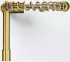 Steinberg Serie 100 Küchenarmatur mit Handbrause, schwenkbar, brushed gold (1001480BG)