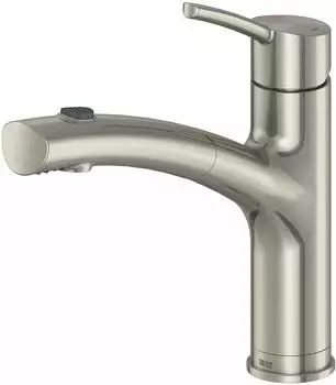 Lenz Elektronik NEXO&sup2; K&uuml;chenarmatur herausziehbare Handbrause, nickel-matt (46070022)