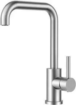 LuxusKollektion K&uuml;chenarmatur Einhebelmischer, ausziehbar, 360&deg; drehbar, Edelstahl