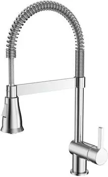 PRIMASTER K&uuml;chenarmatur Jena verchromt mit Handbrause und Wassersparfunktion