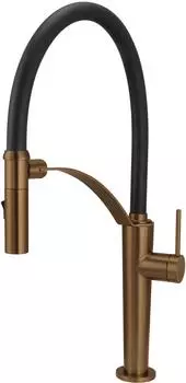 Deante K&uuml;chenarmatur mit flexiblem Auslauf, 2 Strahlarten (BRC_C72M)