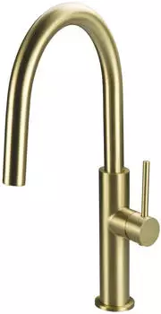 Deante Evora K&uuml;chenarmatur, Standmontage, geb&uuml;rstetes Gold (BQJ_R62M)