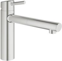 Grohe K&uuml;chenarmatur Concetto 31129DC1 ausziehbarer Mousseur, supersteel