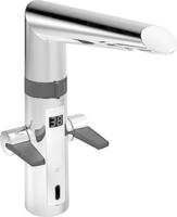 Hansa Infrarot-Sp&uuml;ltischarmatur HANSAFIT Hyb, Netz, Easy-Gr He, schw, A 193mm, c