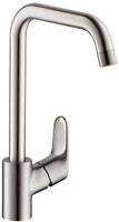 Hansgrohe Focus M41 - Sp&uuml;ltisch Einhebelmischer, Edelstahl 31820800