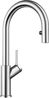 Carena S - Sp&uuml;ltischarmatur, Mit Ausziehbarer Brause, Chrom 521356 - Blanco