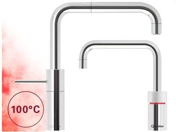 Quooker Reservoir Combi 2.2 E + Nordic Square TwinTaps (chrom)