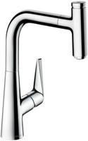 hansgrohe Talis Select S220 K&uuml;chenarmatur 72822800 Edelstahl-Optik, schwenkbar,