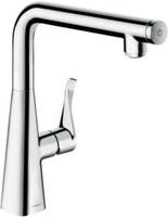 hansgrohe Metris Select 260 K&uuml;chenarmatur 14847000 chrom, schwenkbarer Auslauf