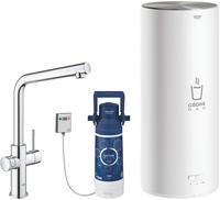GROHE Red Duo - Armatur und Boiler (5-Phasen-Filter, Einlochmontage,...