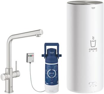 GROHE Red Duo supersteel mit Boiler L (30325DC1)
