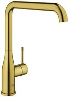 GROHE Essence New Einhand-Sp&uuml;ltischbatterie mit L-Auslauf, K&uuml;chenarmaturen,