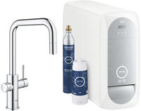 GROHE Blue Home U-Auslauf Starter Kit mit herausziehbarem Auslauf, K&uuml;chenarmaturen,