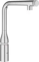 Grohe Sp&uuml;ltischmischer Essence SmartC herausziehbarer Auslauf, supersteel