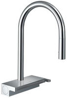 Hansgrohe M81 - Sp&uuml;ltischarmatur Aquno Select, mit ausziehbarem Auslauf und...
