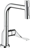 AXOR Citterio Einhebel-K&uuml;chenmischer mit Ausziehbrause, K&uuml;chenarmaturen, 39862000,