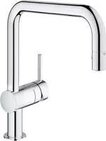 GROHE Minta Einhand-Sp&uuml;ltischbatterie mit herausziehbarer Sp&uuml;lbrause,