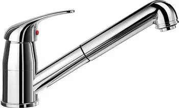 Blanco Daras-S Chrom (Hochdruck, Schlauchbrause, 521752)