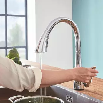 GROHE Zedra Touch elektronische Einhand-Spültischbatterie chrom (30219002)