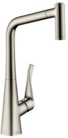 hansgrohe Metris M71 Einhebel-K&uuml;chenmischer 320, Ausziehbrause, 2jet, sBox,