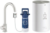 GROHE Red Mono Standventil und Boiler Gr&ouml;&szlig;e M, K&uuml;chenarmaturen, 30085DC1,