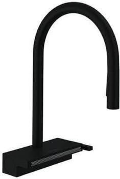 Hansgrohe Aquno Select M81 Einhebel-K&uuml;chenmischer sBox schwarz matt (73831670)